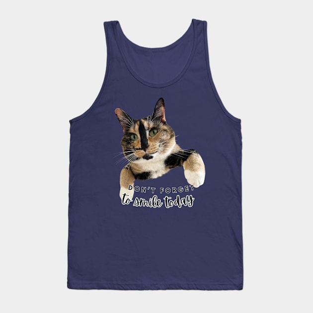 Snickers the smiling cat Tank Top by SnickersTheSmilingCat